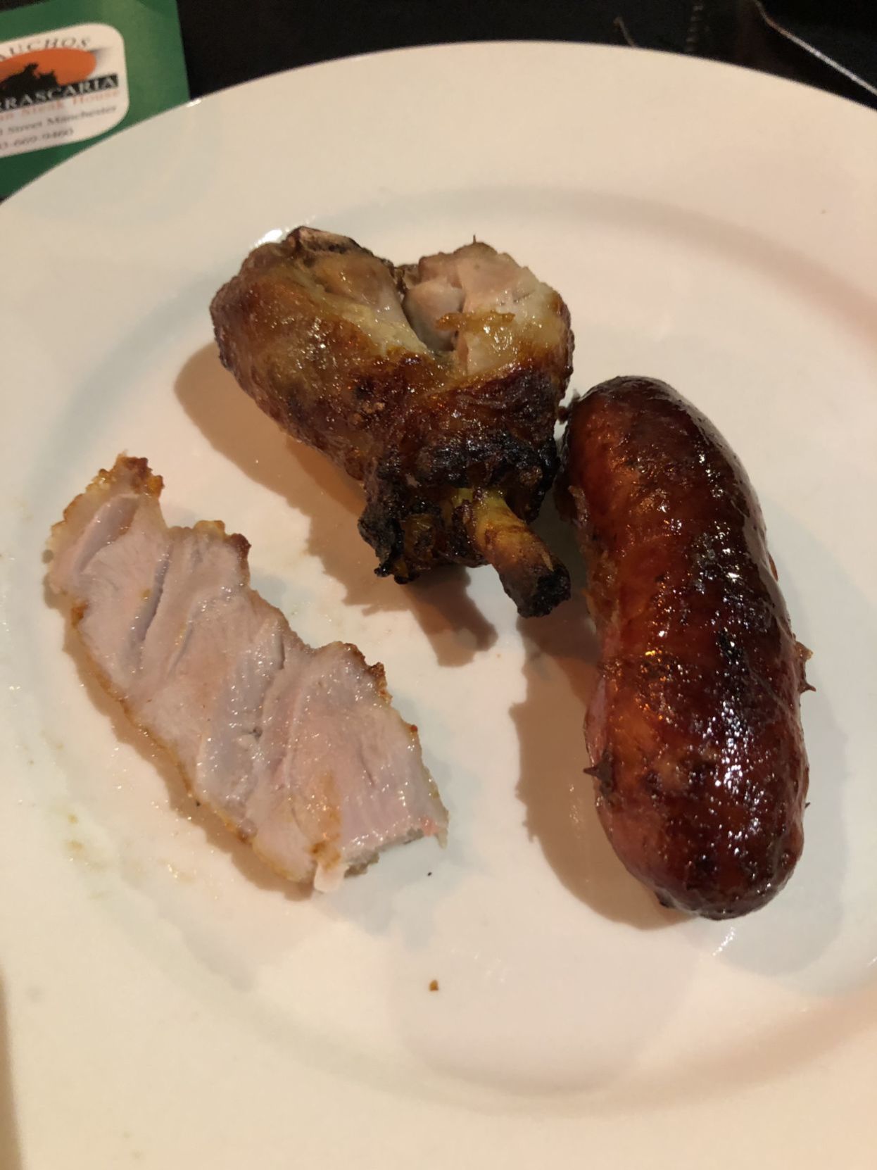 Pork, chicken and sausage